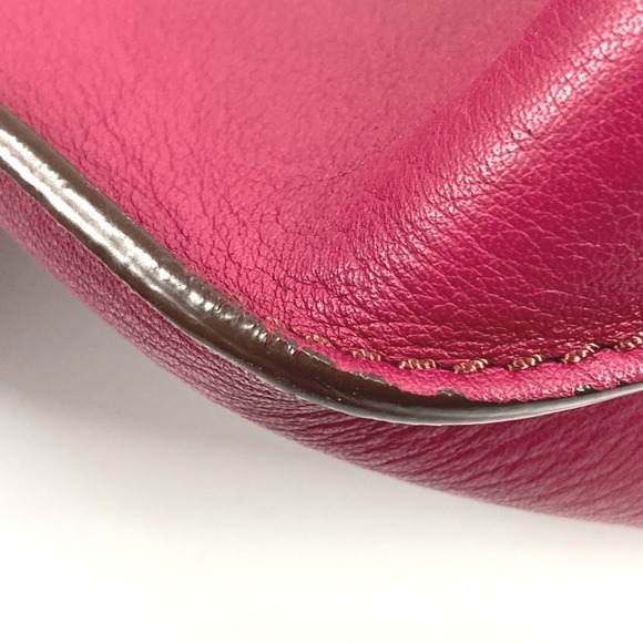 FENDI 8BH262 Bicolor All-in-one Shopping Tote Bag Shoulder Leather Men's Wome... - Picture 14 of 16